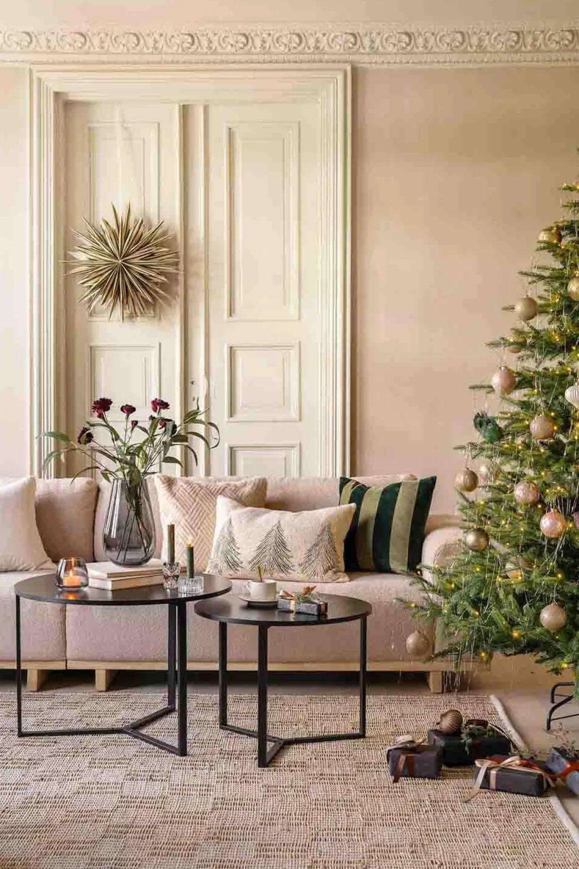 Adventsstjerne Stripe