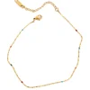 Anklet med emalje, Gull