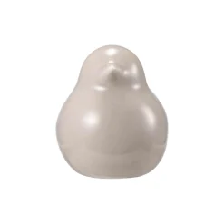 Fugl Lily 7 cm beige
