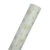 Gavepapir snøkrystall offwhite