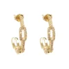 Glitrende hoops, lenke-form, G