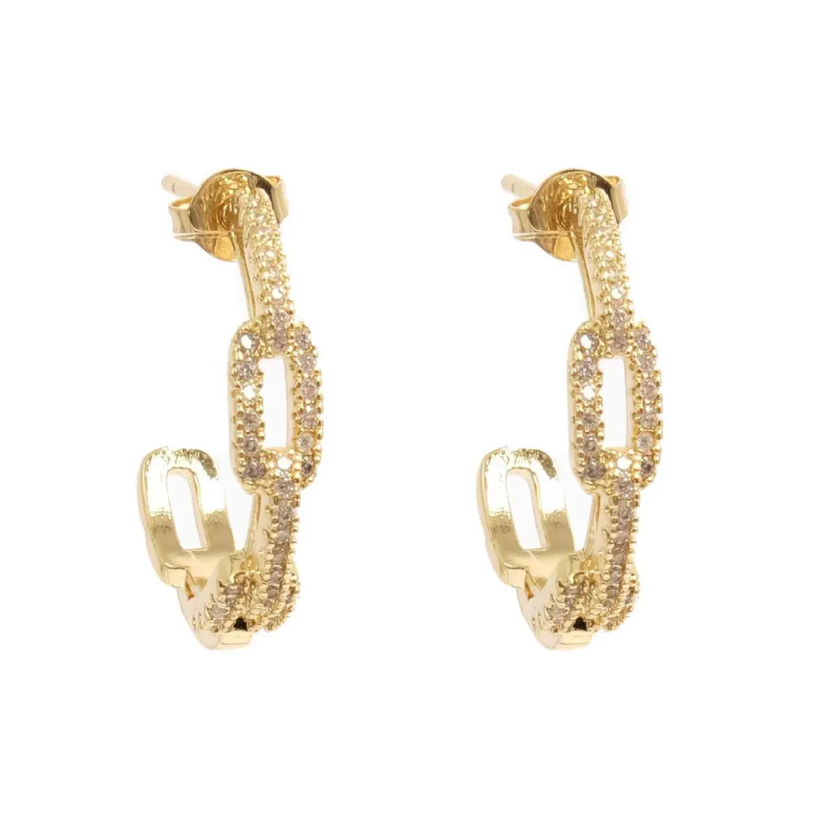 Glitrende hoops, lenke-form, G