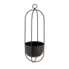Hengepotte Singel 45 cm sort