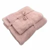 Håndklesett 2 pk rosa