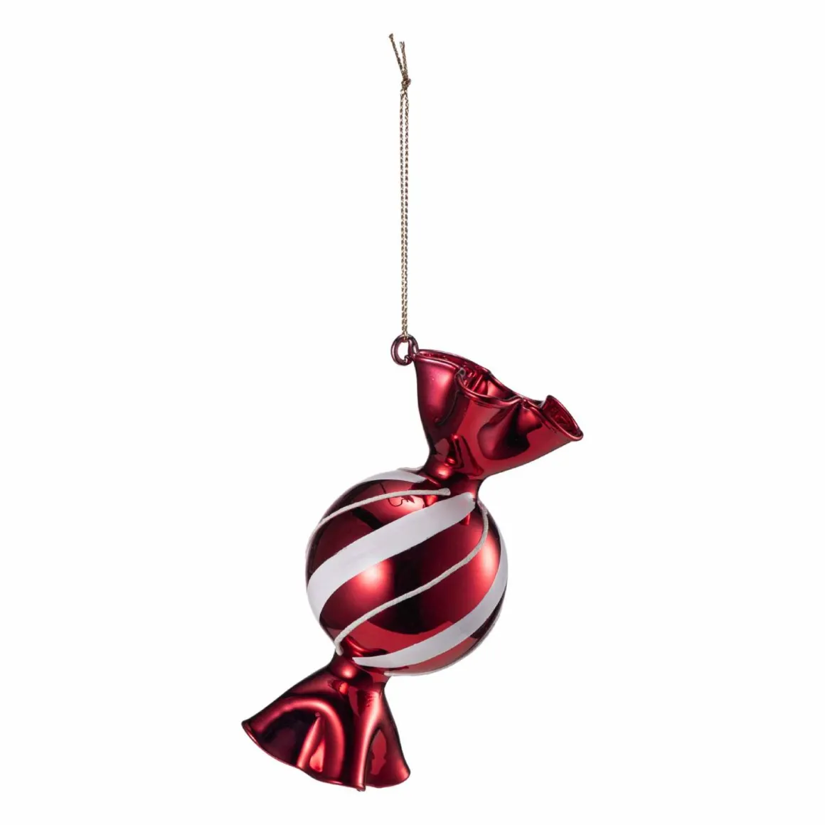 Julekule Candy Rød