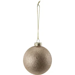 Julekule Glitter 4 pack Gull