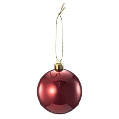 Julekuler 16 pk rød