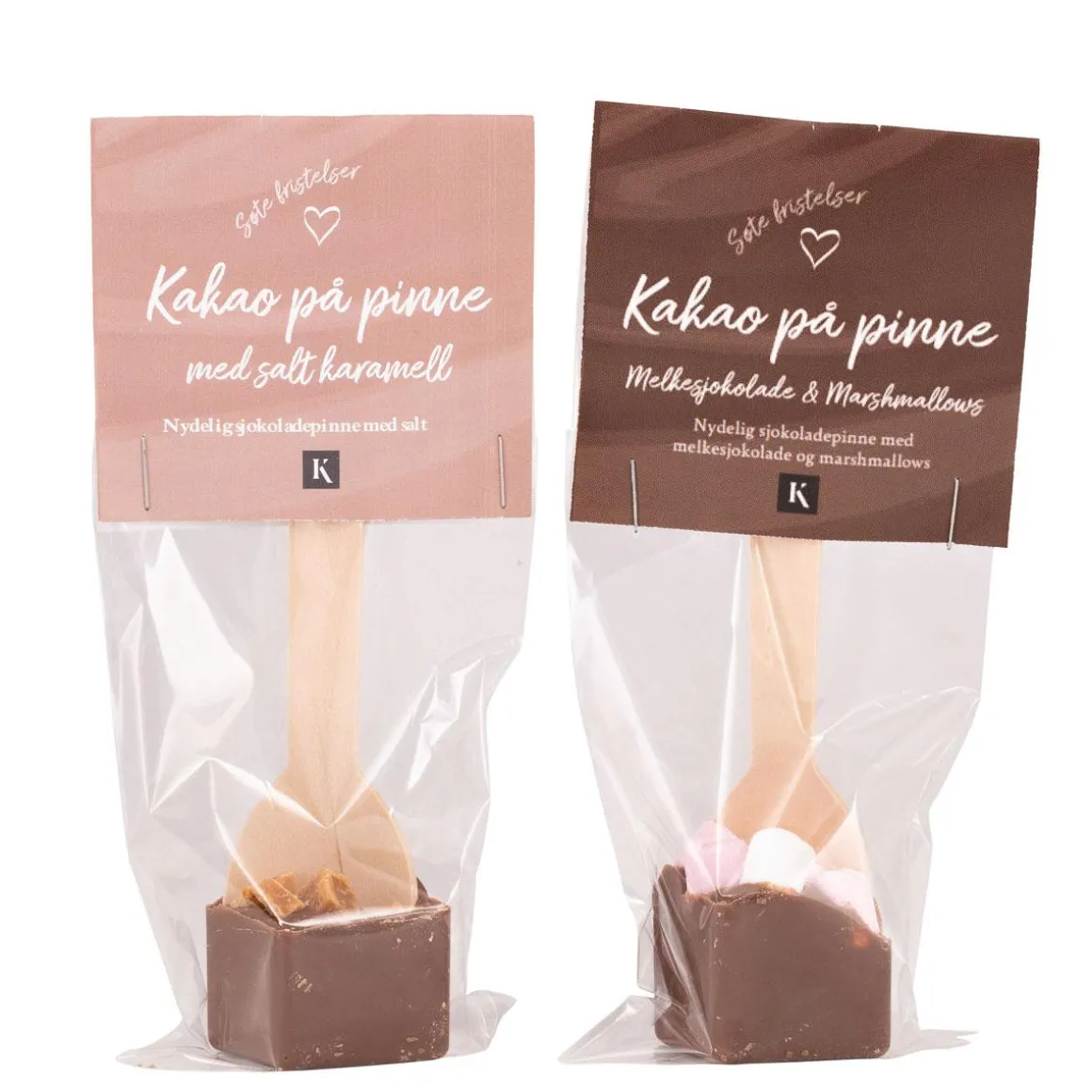 Kakao på pinne Karamell