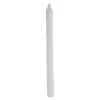 Kronelys 27 cm hvit