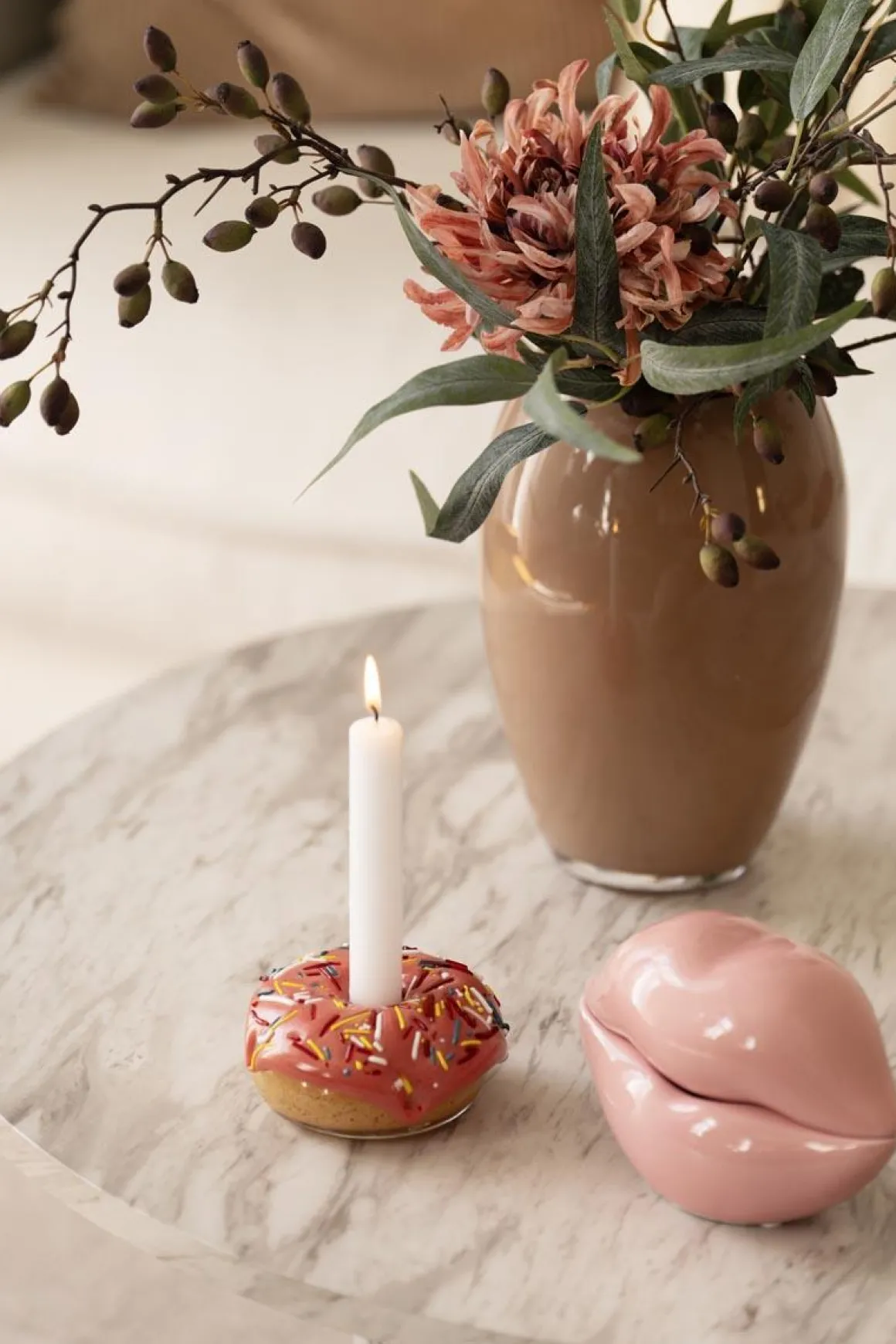 Kronelysestake Donut 5,5 cm