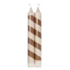 Kronelys 2pk stripe
