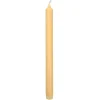 Kronelys 100% stearin 27,5 cm gul