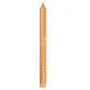 Kronelys 100% stearin 27,5 cm karamell