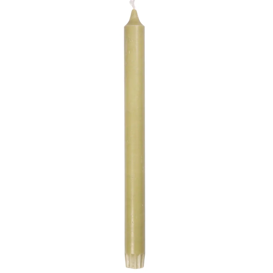 Kronelys 100% stearin 27,5 cm vårgrønn