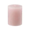 Kubbelys Rustikk 9cm rosa