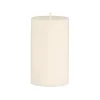 Kubbelys 100% stearin 10cm offwhite