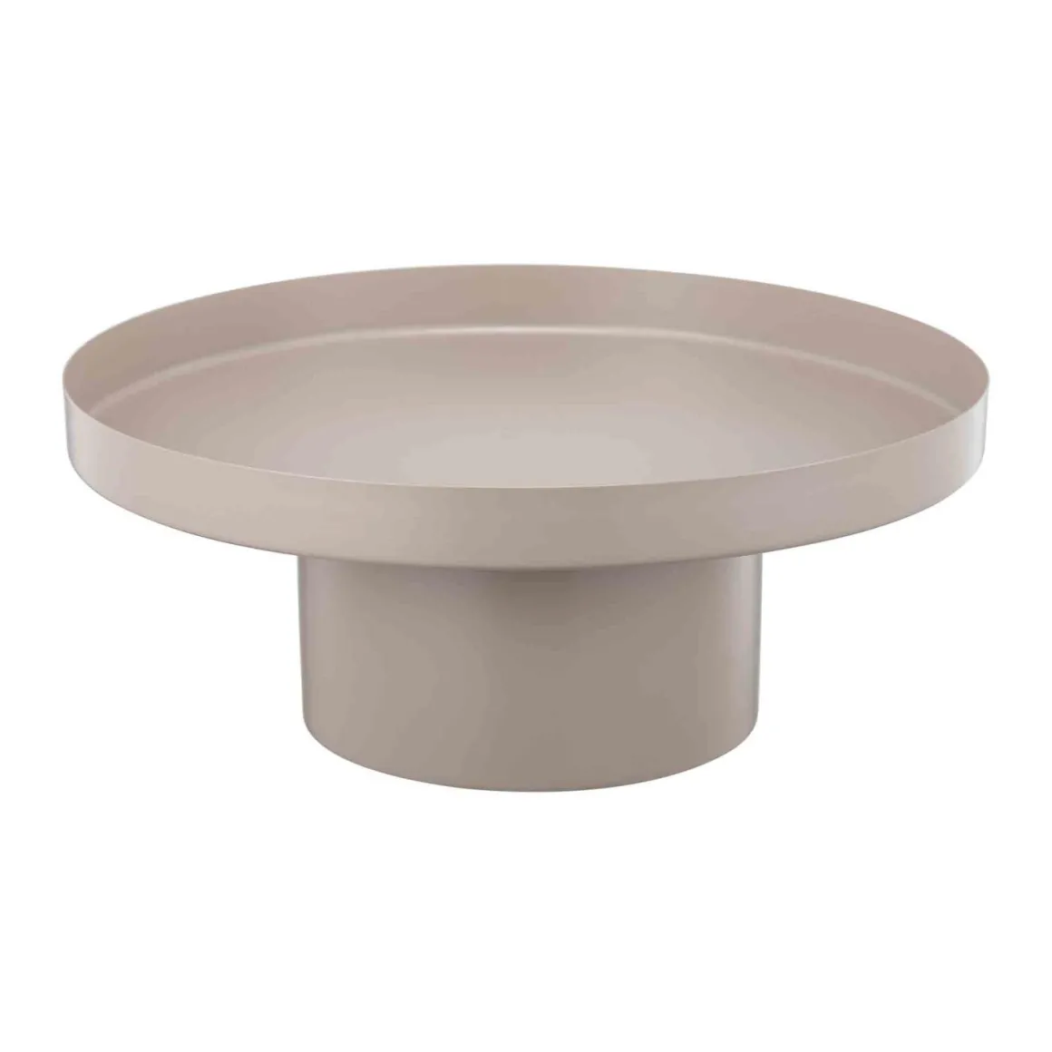 Lysfat Quinn på fot 35 cm beige