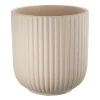 Potte Riley matt 20 cm, beige