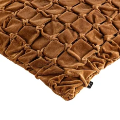 Putetrekk velur Sassari 48x48cm brun