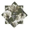 Serviett Hydrangea Grønn