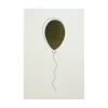 Stående kort Ballong grønn