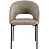 Stol Leo mørk beige 1 stk