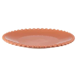 Tallerken Ebba oransje