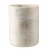 Tannbørsteholder marmor beige