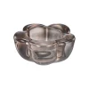 Telysholder Blomst 3,8 cm brun