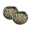 Telysholder Linda 2 pk grønn